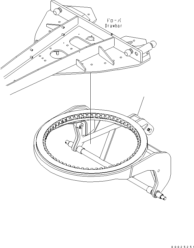 CIRCLE 23C-70-51113 KOMATSU