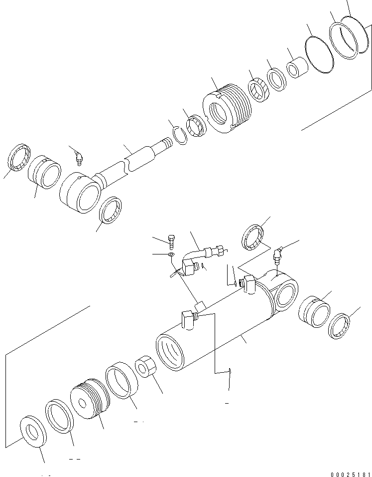 Головка цилиндров 707-29-85151 KOMATSU