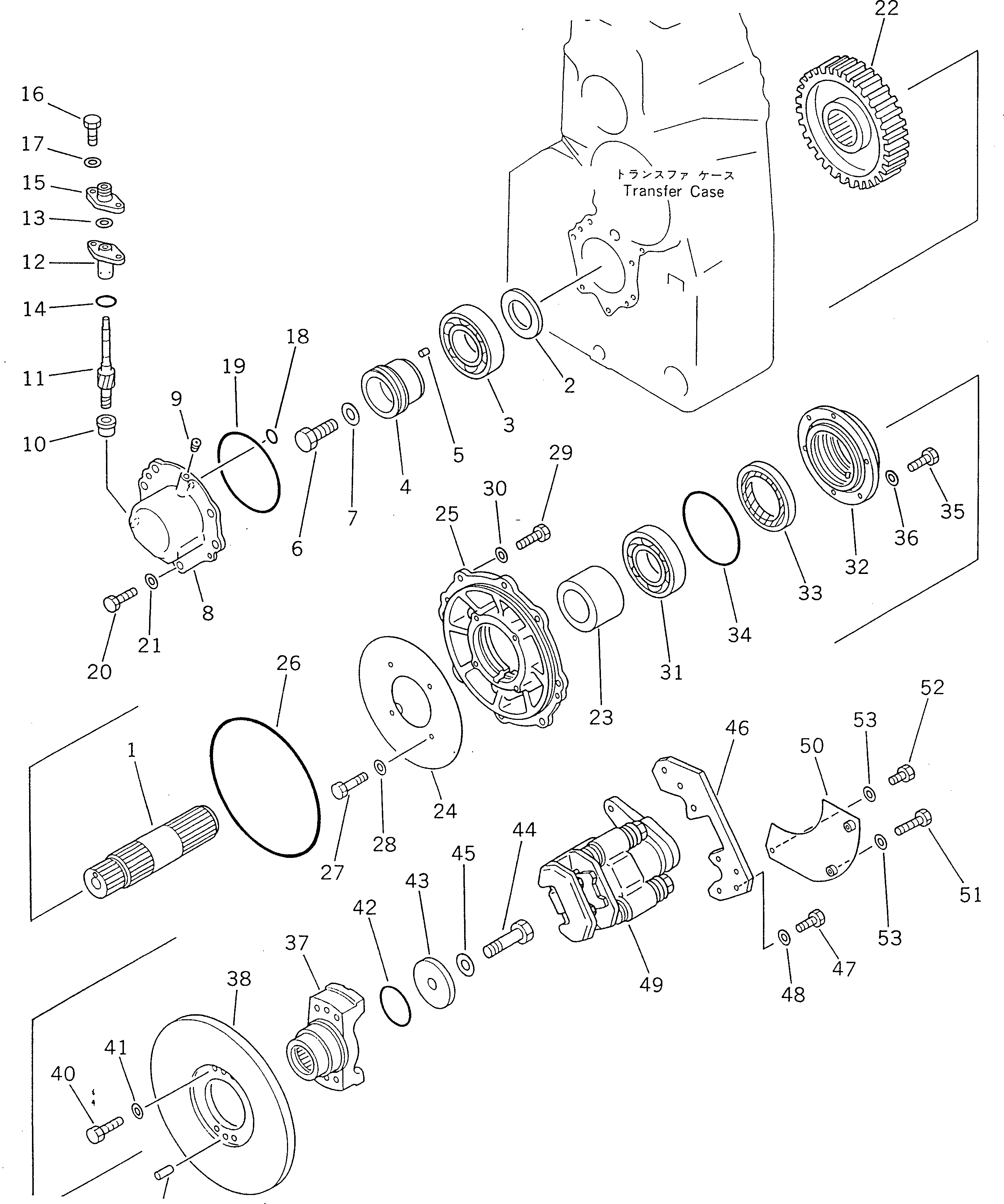 CALIPER ASS'Y,(B) (235-15-13380) KOMATSU