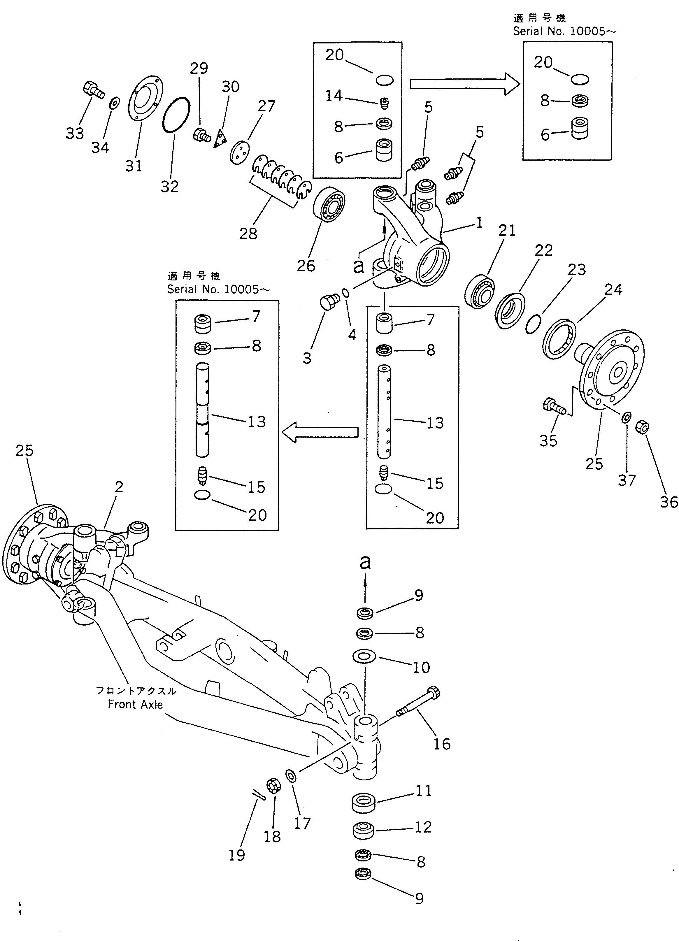 HOUSING,L.H. 235-27-11142 KOMATSU