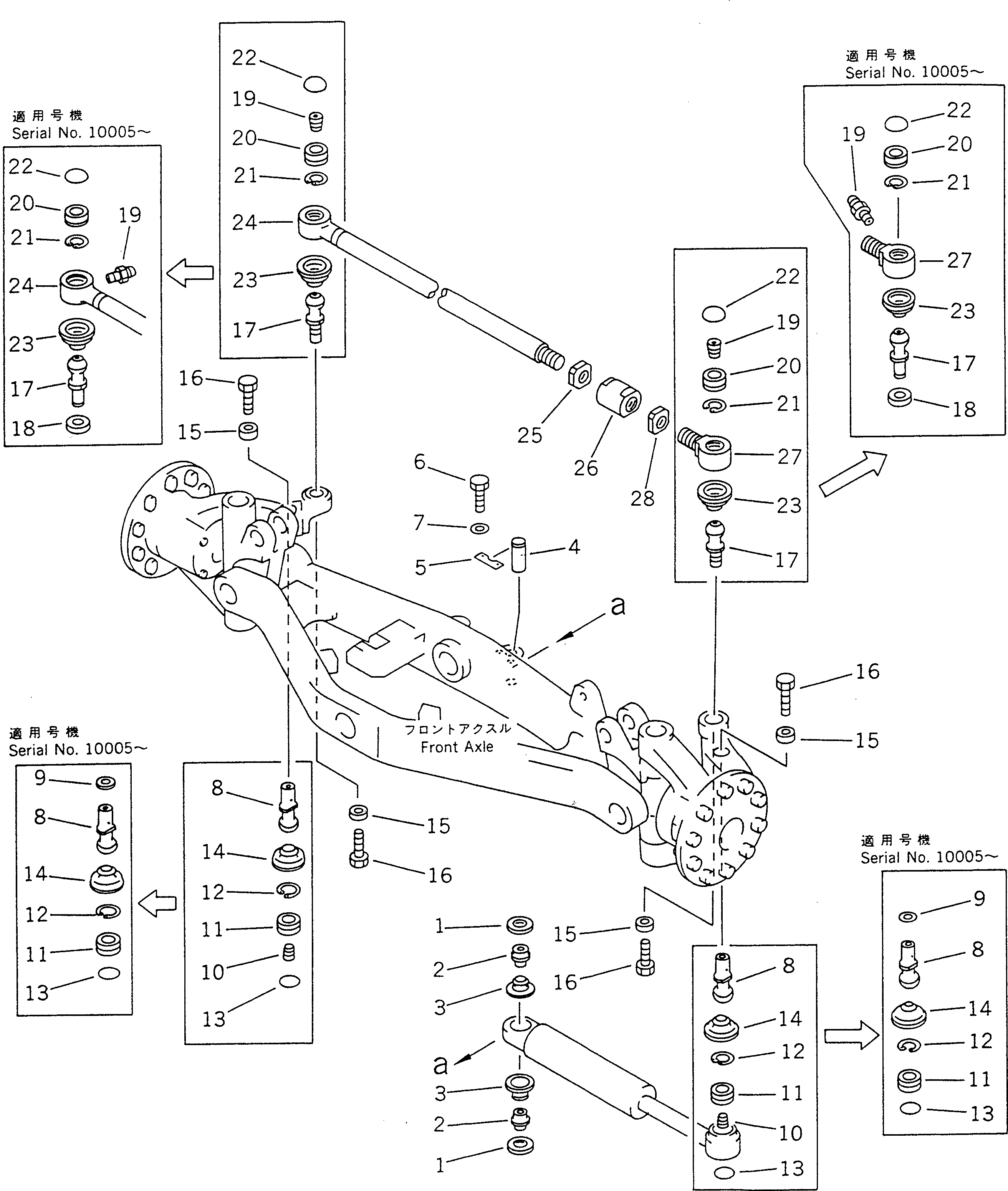 STUD,BALL 235-27-11862 KOMATSU