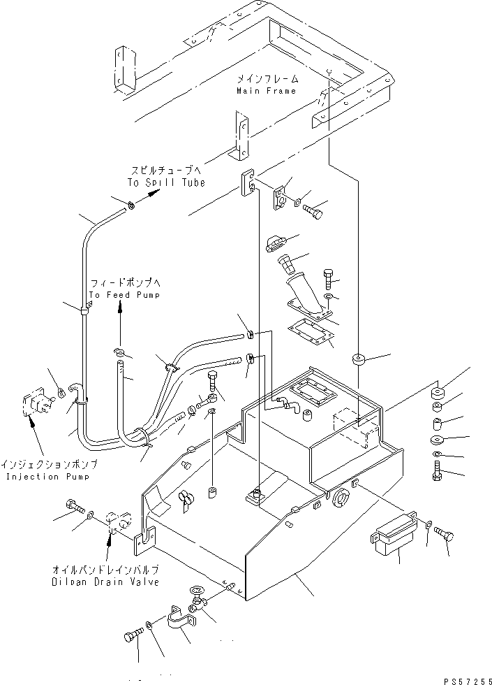 Подножка 23F-04-11151 KOMATSU