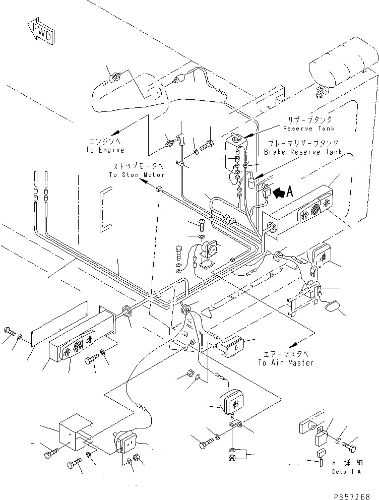 Кабель 23F-806-1130 KOMATSU