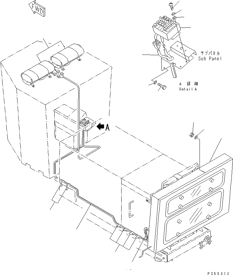LAMP ASS'Y,SIGNPOSTING 23F-806-1410 KOMATSU