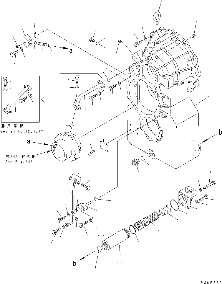 Трансмиссия в сборе (\0\234-15-00502) KOMATSU