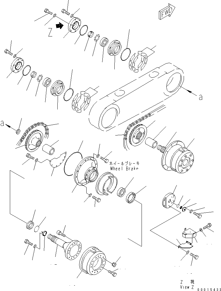 Держатель 23F-23-21240 KOMATSU