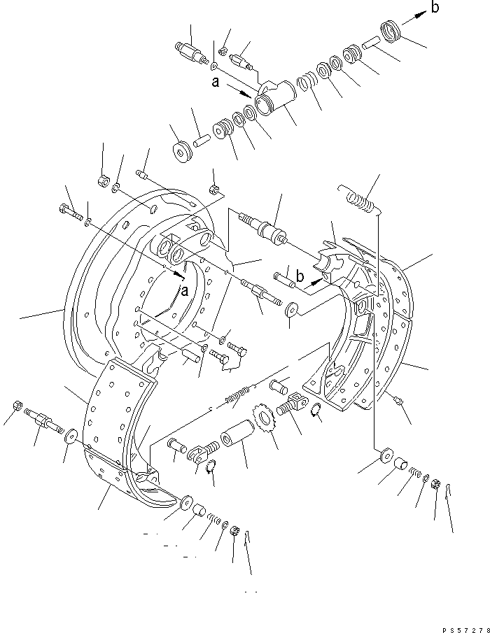 WHEEL BRAKE ASS'Y 234-32-21101 KOMATSU