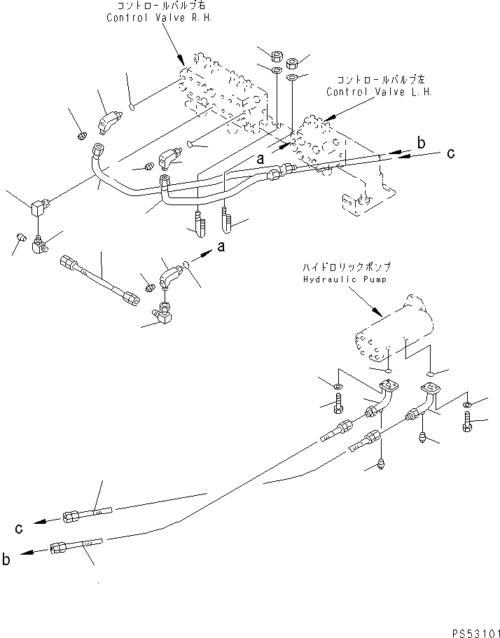 Шланг 23F-60-16320 KOMATSU