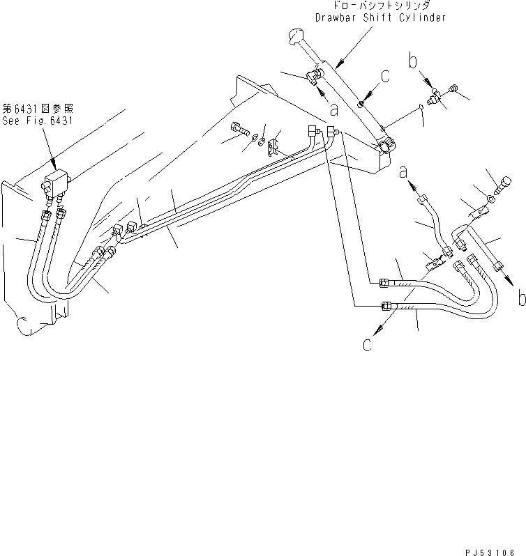 Трубка 23F-60-15140 KOMATSU