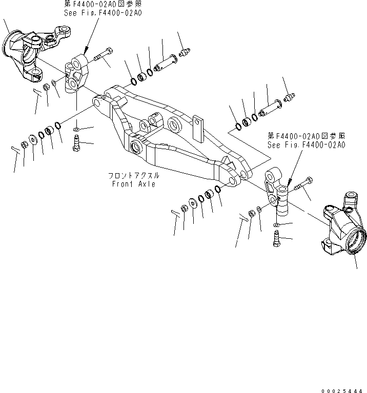 HOUSING,R.H. 23C-27-51132 KOMATSU