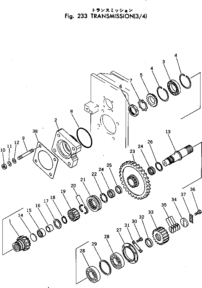 Прокладка 262-14-11290 KOMATSU