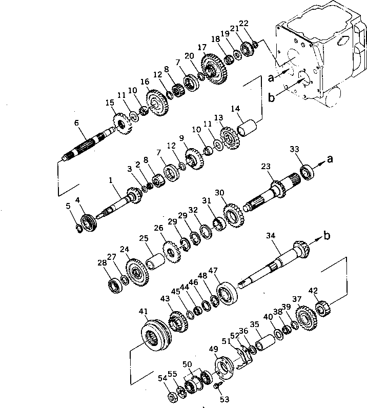 GEAR,36 TEETH YM172738-23331 KOMATSU
