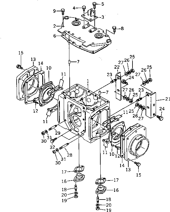 CASE,STEERING YM172741-27100 KOMATSU