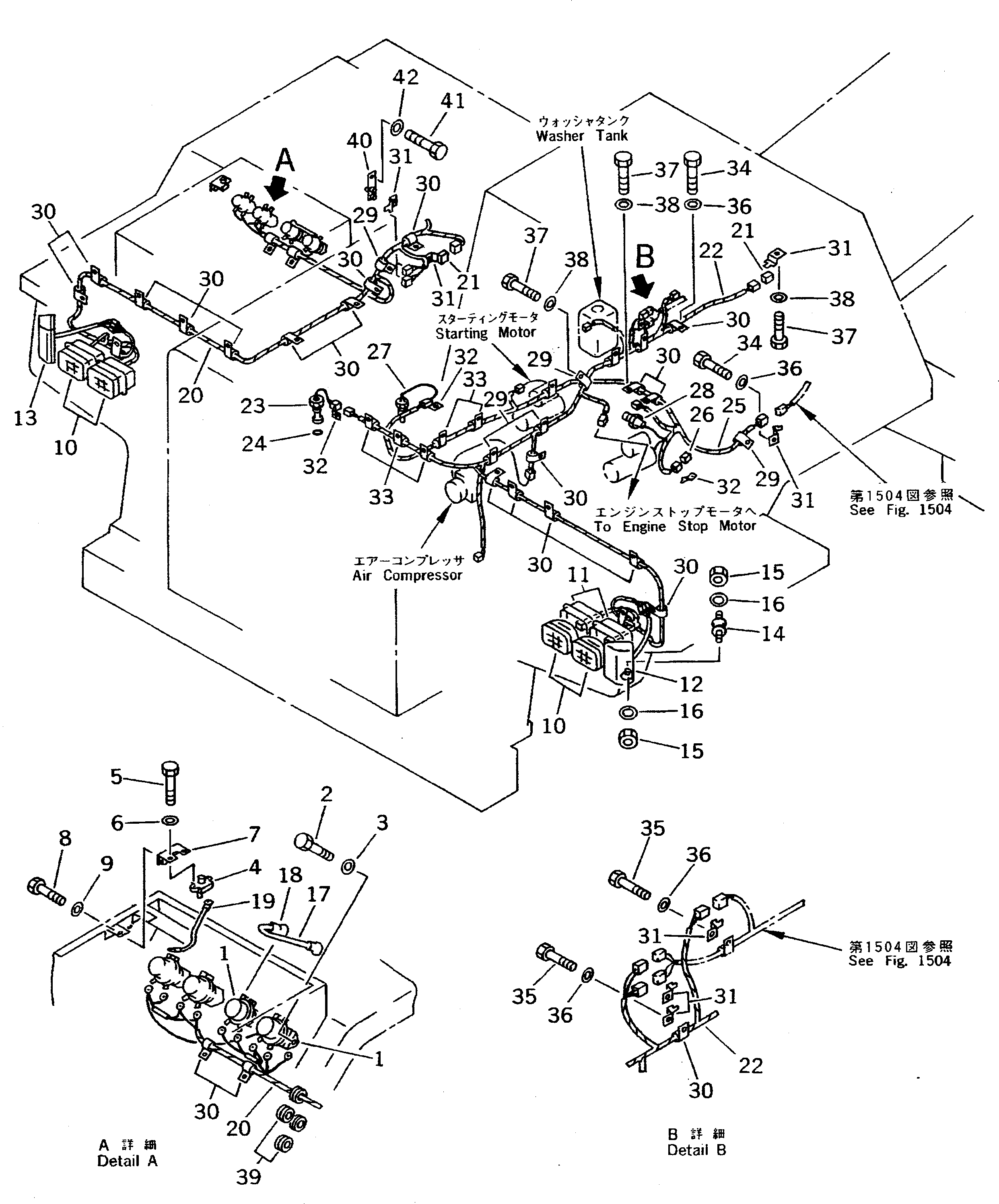 Жгут проводов 569-06-62523 KOMATSU
