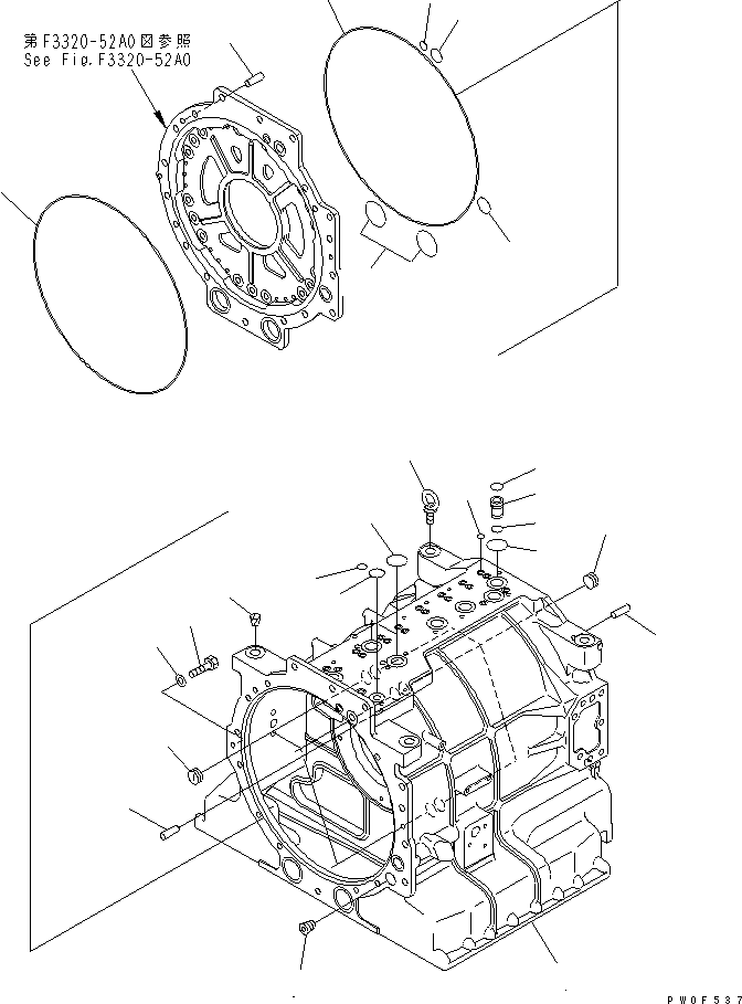 Корпус 569-15-51111 KOMATSU