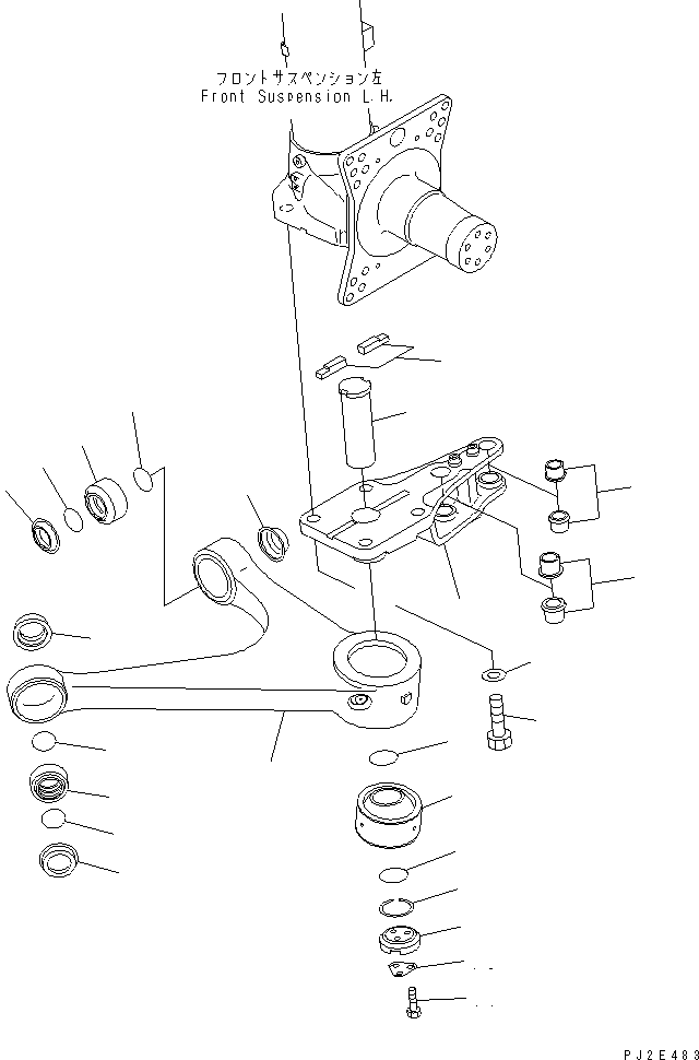 ARM,L.H. 569-40-81910 KOMATSU