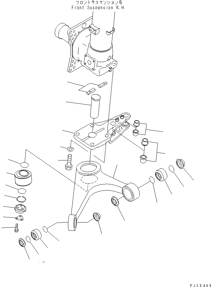 ARM,R.H. 569-40-81920 KOMATSU