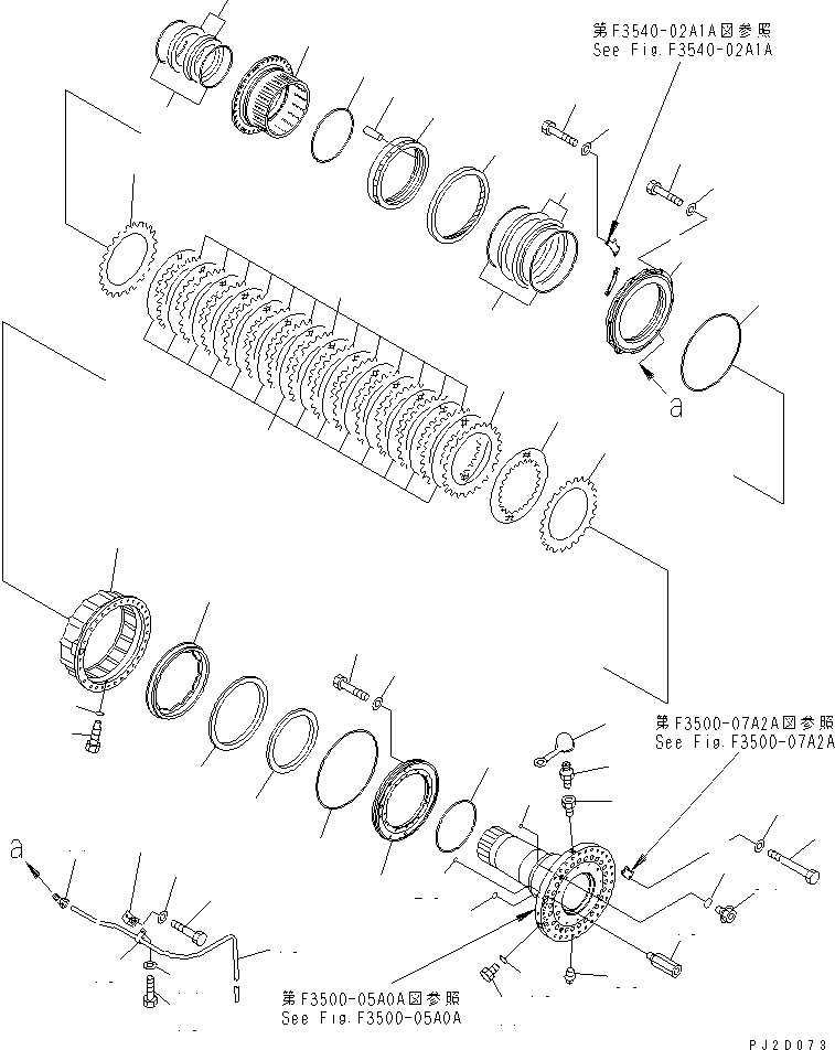 BRAKE ASS'Y,ABS 561-88-X1400 KOMATSU
