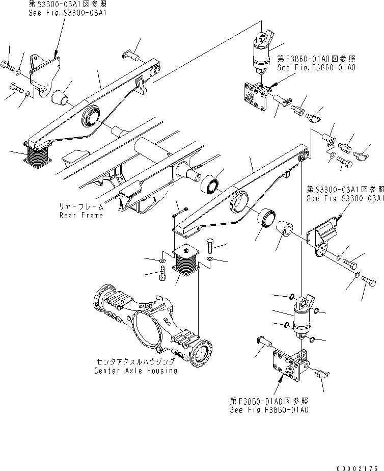 BAR,EQUALIZER¤ R.H. 56D-50-12131 KOMATSU