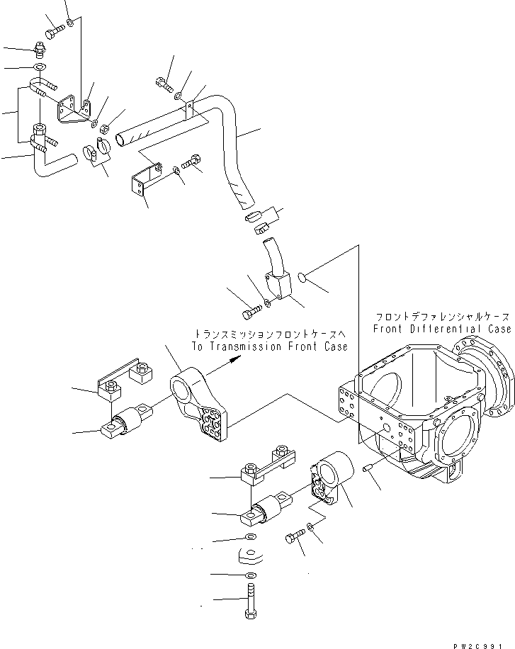 Шланг 07261-24115 KOMATSU