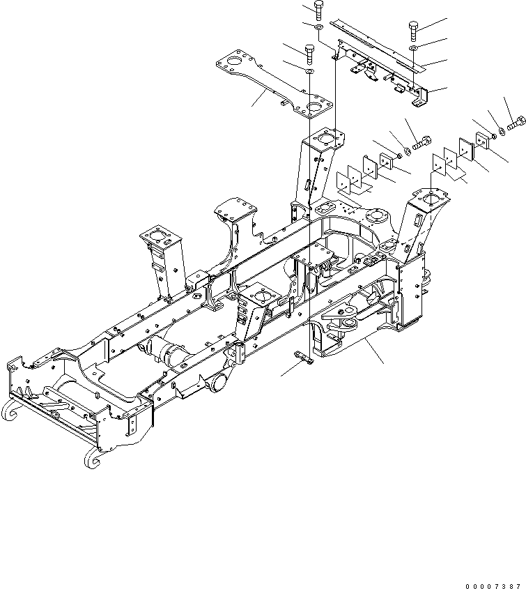 Крышка 56D-80-14520 KOMATSU