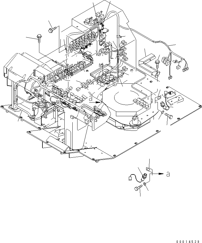 Жгут проводов 56D-80-12411 KOMATSU