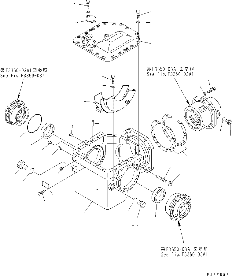 DIFFERENTIAL ASS'Y,(LIMITED SLIP DIFF.) 56B-27-11050 KOMATSU