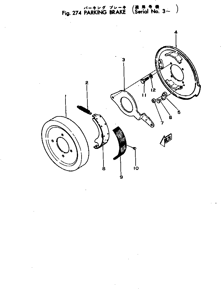 PAWL 380-139342-1 KOMATSU