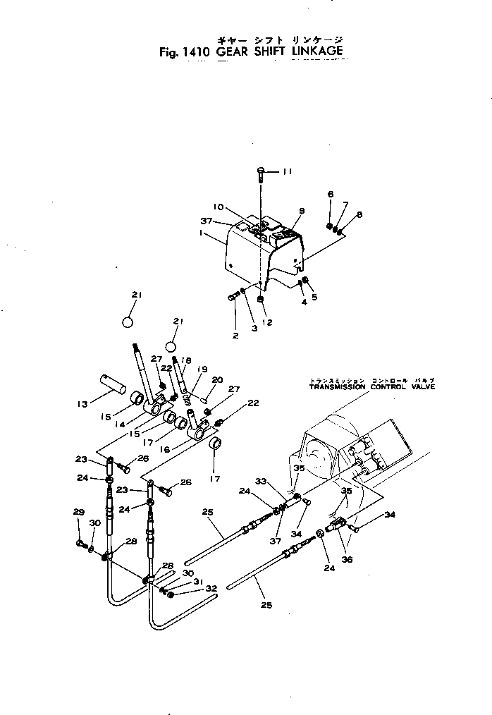 Кабель \0\381-986187-1 KOMATSU