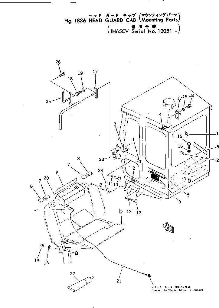 CAB KIT 385-10122802 KOMATSU