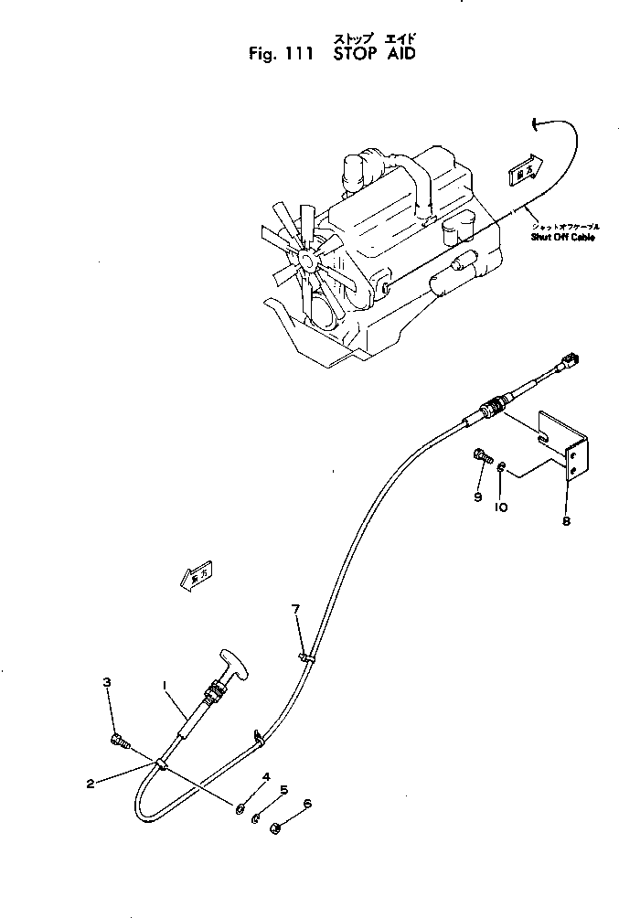 Кабель 385-10077702 KOMATSU