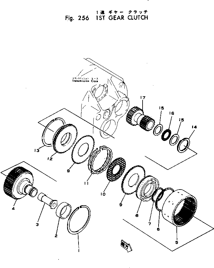 GEAR¤ 17 TEETH 385-10154191 KOMATSU