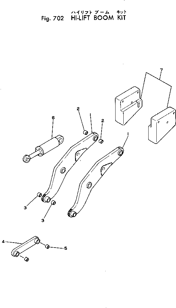 BOOM KIT,HIGH LIFT 385-10170451 KOMATSU