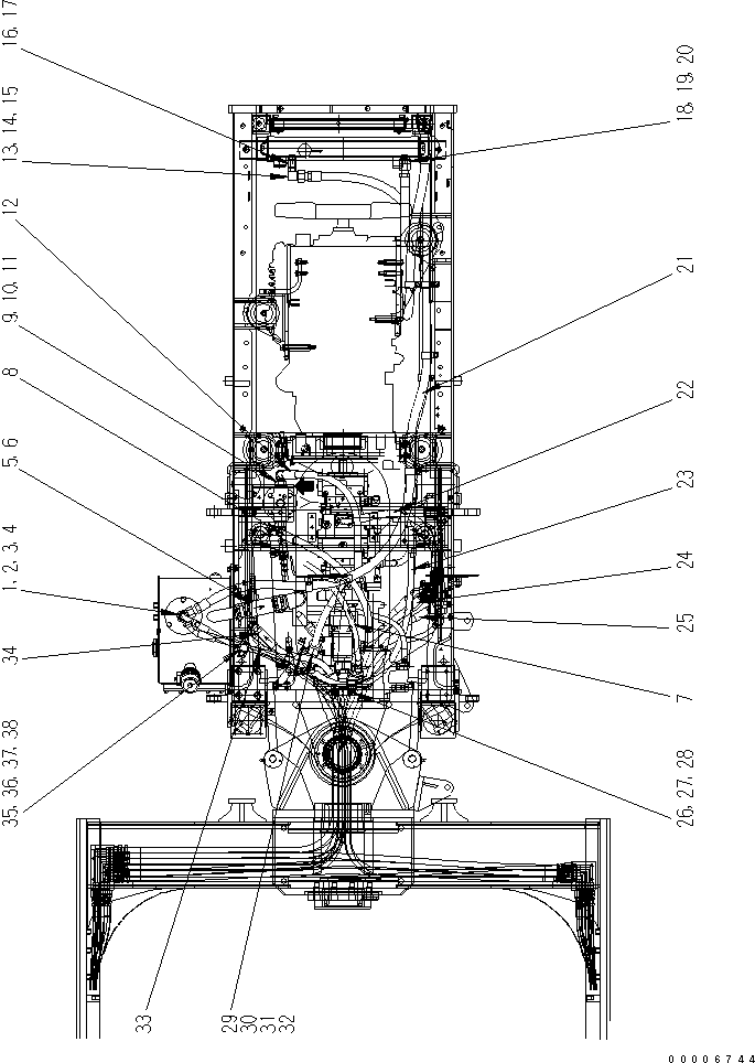 Шланг 02763-00517 KOMATSU