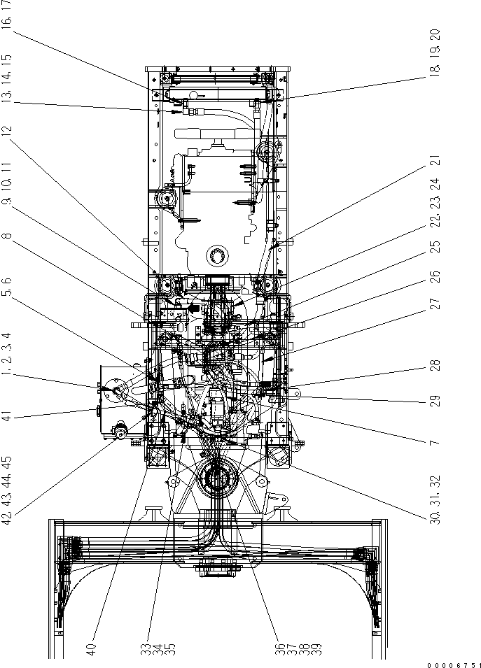 Шланг 07263-00517 KOMATSU