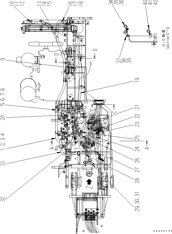Шланг 02763-00504 KOMATSU