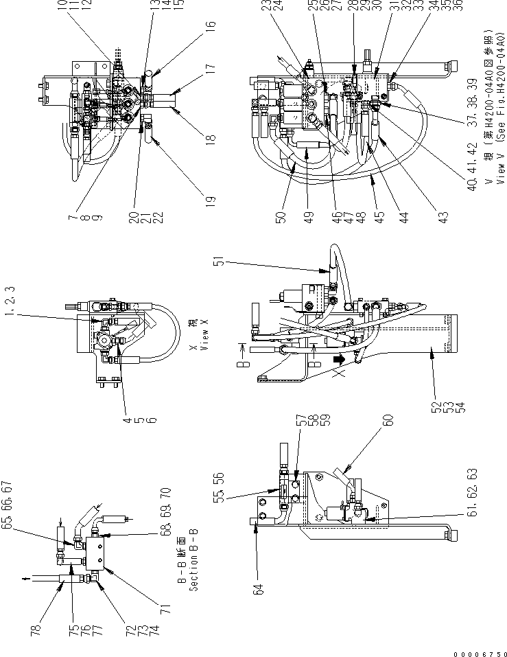 Клапан в сборе 417-J90-2540 KOMATSU