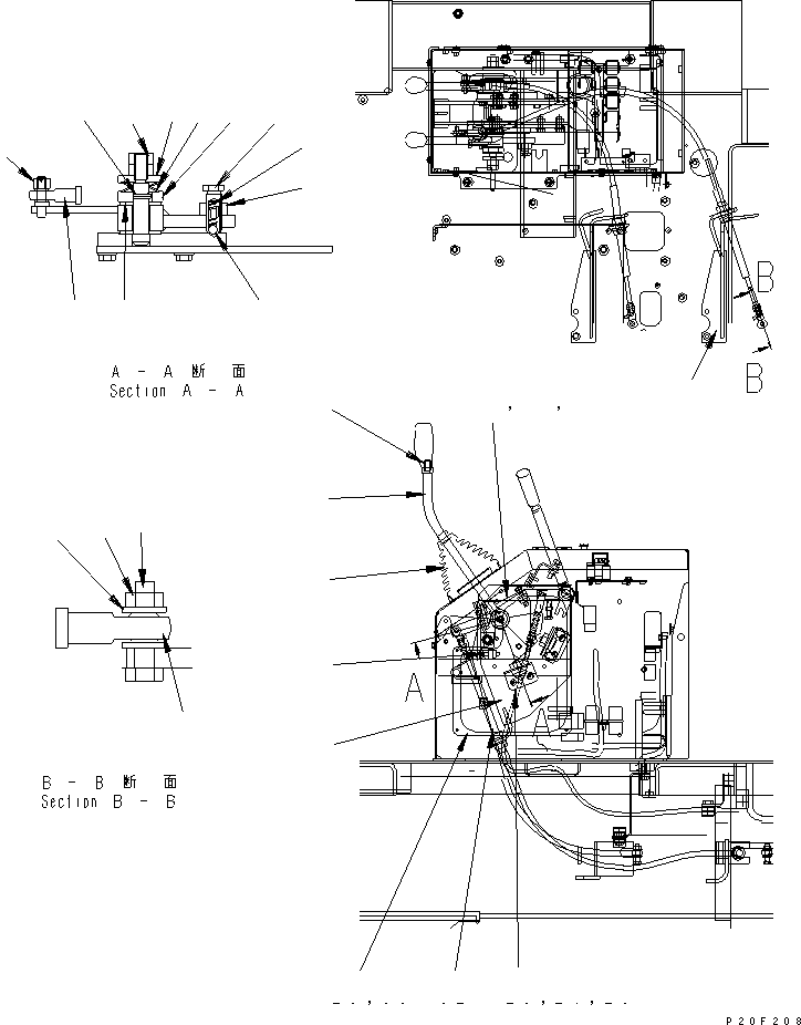 Кронштейн 417-J90-1990 KOMATSU