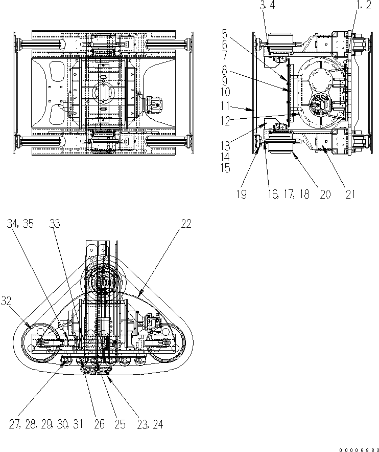 Пластина 417-J90-5690 KOMATSU