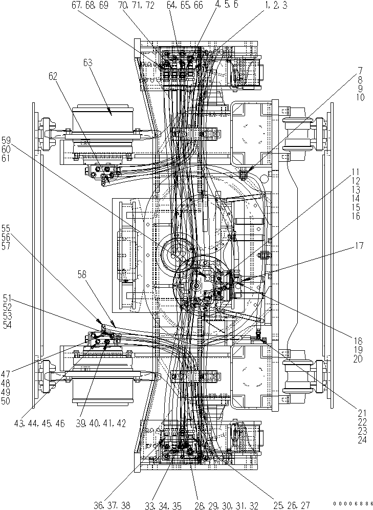 Шланг 02779-00421 KOMATSU