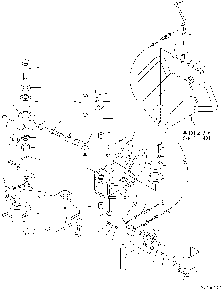 Пружинный штифт 267-12-40036 KOMATSU