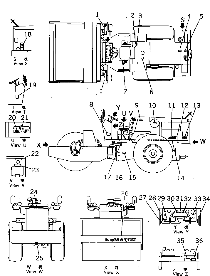 PLATE,STANDARD STRUCTURE 273-53-11191 KOMATSU
