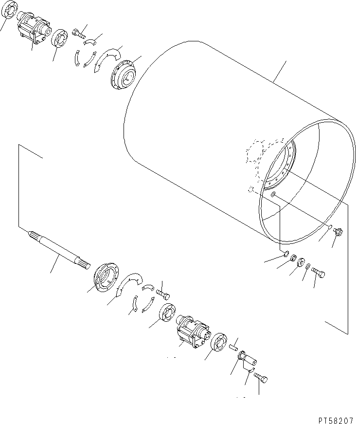 WEIGHT,L.H. 273-870-4101 KOMATSU