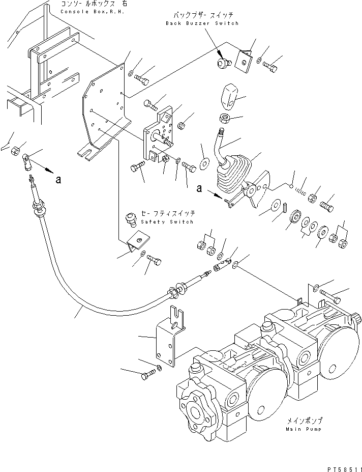Кронштейн 273-870-5510 KOMATSU