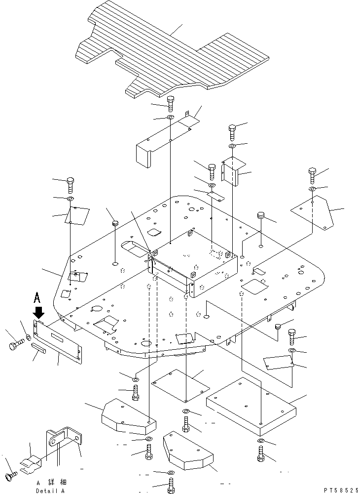 Пластина 273-870-7640 KOMATSU