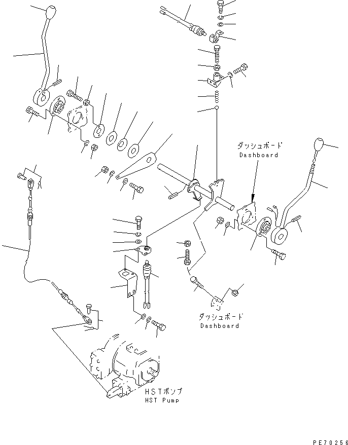 Пружинный штифт 04025-00636 KOMATSU