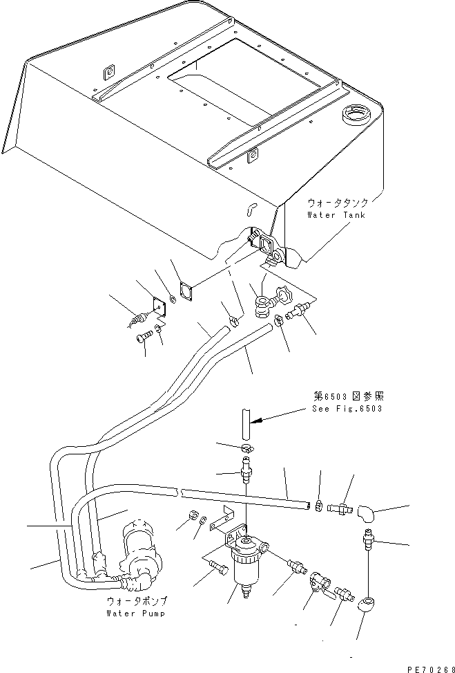 Шланг 267-19-15052 KOMATSU