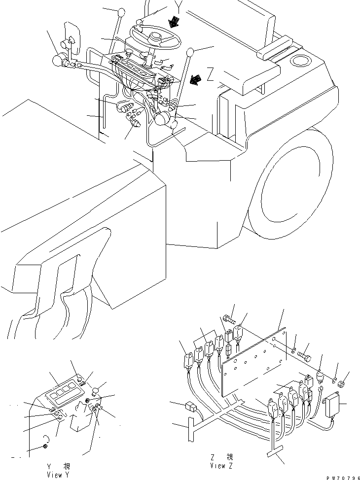 Жгут проводов 258-20-56811 KOMATSU