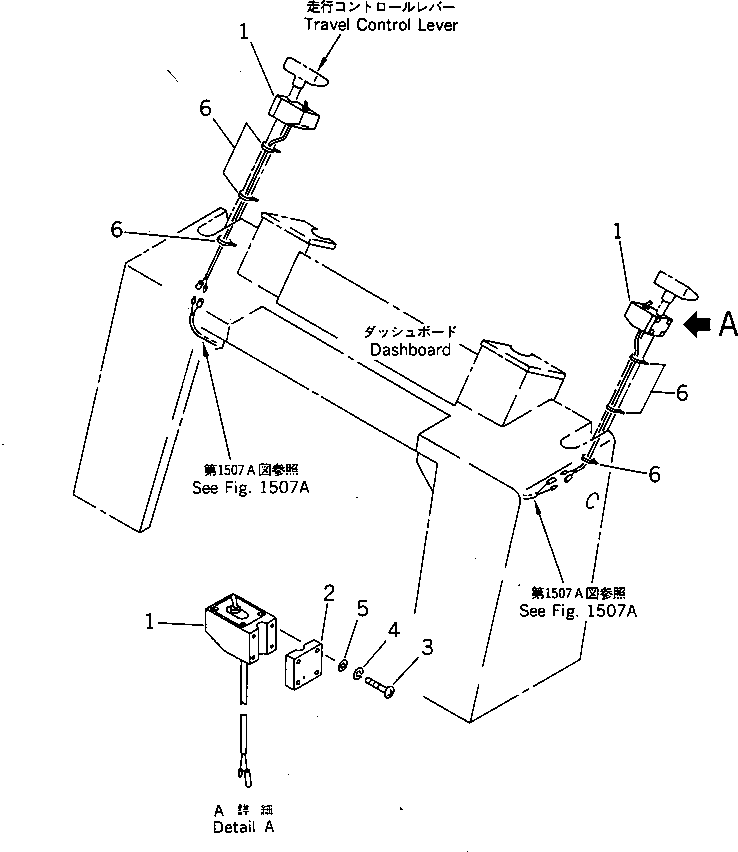 SWITCH,VIBRATION 278-06-17110 KOMATSU