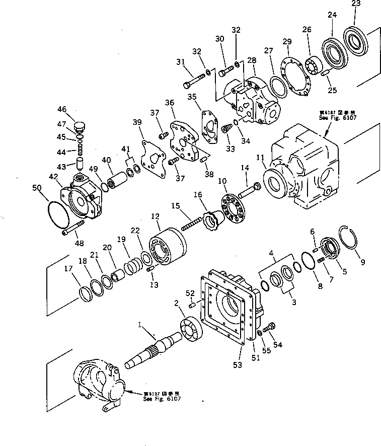 Прокладка 273-61-51140 KOMATSU